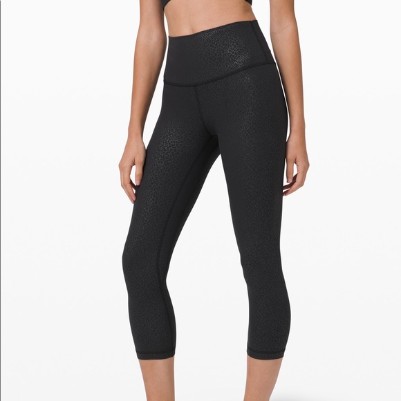 lululemon athletica Pants - Lululemon ALIGN, Cropped, Black, 4